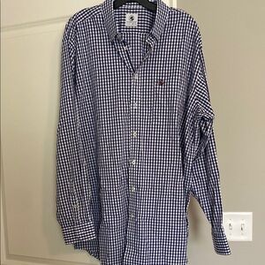 Men's Blue Checkered Shirt